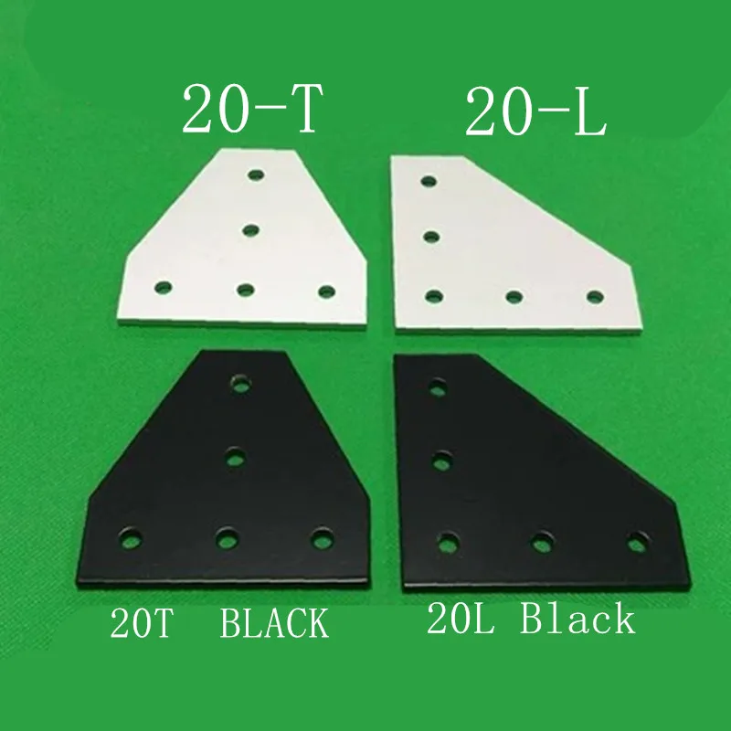 5 Hole 90 Degree Joint Board Aluminum Plate Corner Angle Bracket Connection Joint Strip with 5 holes for Profile 2020 Series
5 Hole 90 Degree Joint Board Aluminum Plate Corner Angle Bracket Connection Joint Strip with 5 holes for Profile 2020 Series