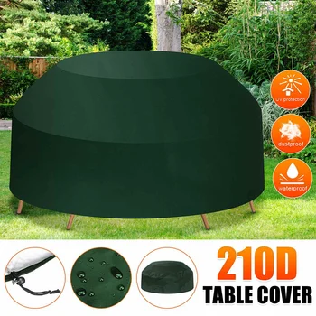 Green 6/8 Seater Round Picnic Table Chair Cover 210D Waterproof Home Garden Patio Furniture Elastic Anti Dust Tablecloth Cover
Green 6/8 Seater Round Picnic Table Chair Cover 210D Waterproof Home Garden Patio Furniture Elastic Anti Dust Tablecloth Cover