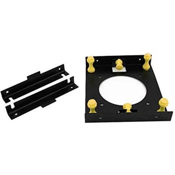 3.5 Inch Hard Disk Shock Absorber Bracket with Mounting Screws for PC Case 3.5 HDD to 5.25 DVD ROM Bay Adapter 
3.5 Inch Hard Disk Shock Absorber Bracket with Mounting Screws for PC Case 3.5 HDD to 5.25 DVD ROM Bay Adapter