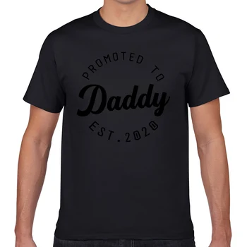 Tops T Shirt Men promoted to daddy est 2020 Humor White Geek Custom Male Tshirt XXXL 
Tops T Shirt Men promoted to daddy est 2020 Humor White Geek Custom Male Tshirt XXXL