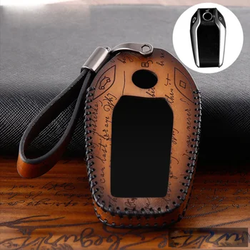 For BMW 5/7-Series G11 G12 740li 750li X5 X6 Car Key Case Fob Touch Screen Display Bag Genuine Leather Key Cover Fob Skin Holder
For BMW 5/7-Series G11 G12 740li 750li X5 X6 Car Key Case Fob Touch Screen Display Bag Genuine Leather Key Cover Fob Skin Holder