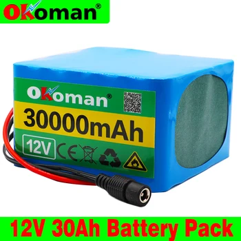 12V 30Ah 3S12P 12.6V 30000mAh High-power Lithium Battery Pack for Inverter Xenon Lamp Solar Street Light Sightseeing Car
12V 30Ah 3S12P 12.6V 30000mAh High-power Lithium Battery Pack for Inverter Xenon Lamp Solar Street Light Sightseeing Car
