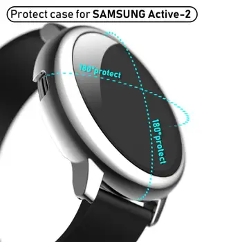 Full Screen Protective Case For Samsung Galaxy Watch Active 2 40mm 44mm Cover Full Protector Soft TPU Shell For Galaxy Active2 
Full Screen Protective Case For Samsung Galaxy Watch Active 2 40mm 44mm Cover Full Protector Soft TPU Shell For Galaxy Active2