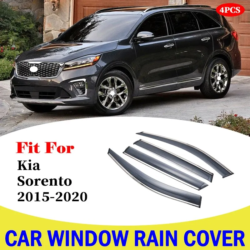 For Kia Sorento 2015-2020 Car Window Visor Sun Guard Protection Cover Parts Rain Deflectors Exterior Decoration Accessories
For Kia Sorento 2015-2020 Car Window Visor Sun Guard Protection Cover Parts Rain Deflectors Exterior Decoration Accessories