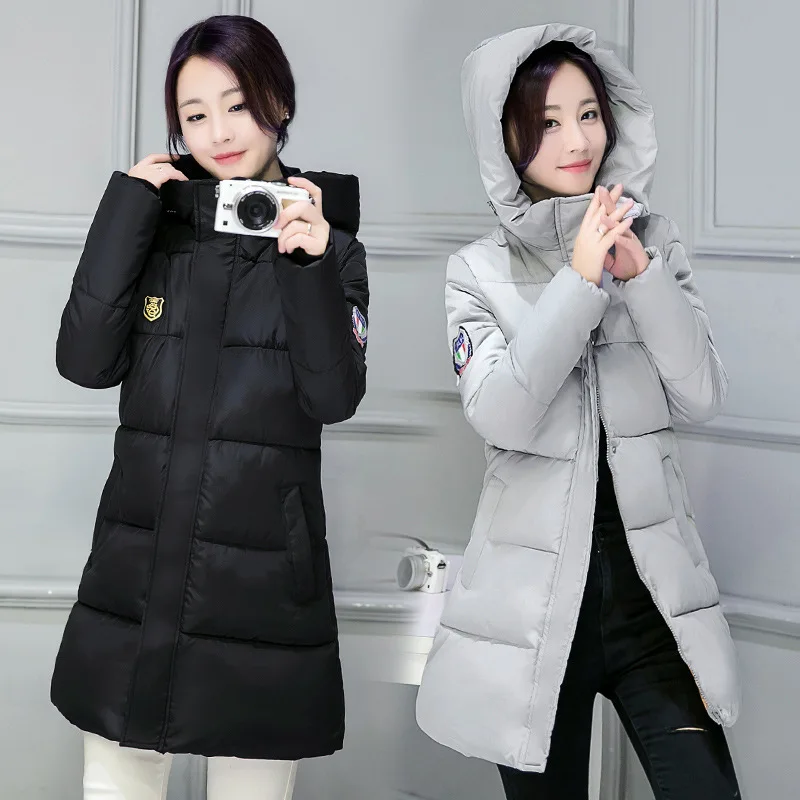 2017 Autumn And Winter New Style Hooded Women's Mid-length Thick down Coat Korean-style Fashion Large Size down Jacket Cotton-pa
2017 Autumn And Winter New Style Hooded Women's Mid-length Thick down Coat Korean-style Fashion Large Size down Jacket Cotton-pa