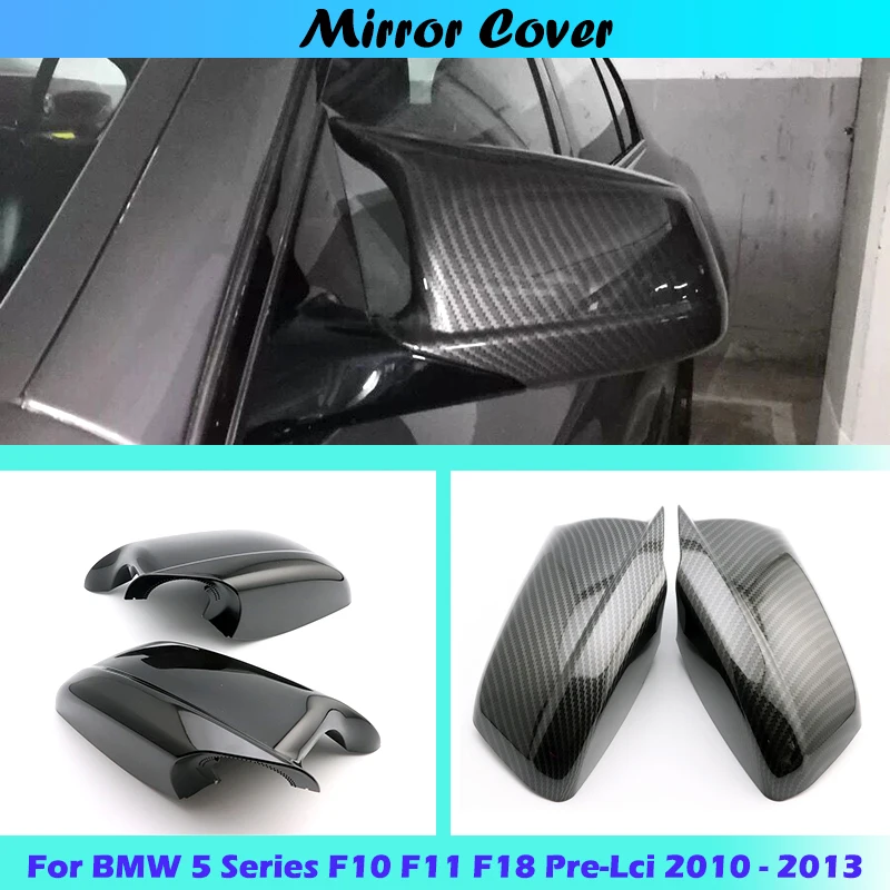 Новинка для BMW 5 серии F10 F11 F18 Pre-Lci 2010 - 2013 чехол зеркала заднего вида из углеродного