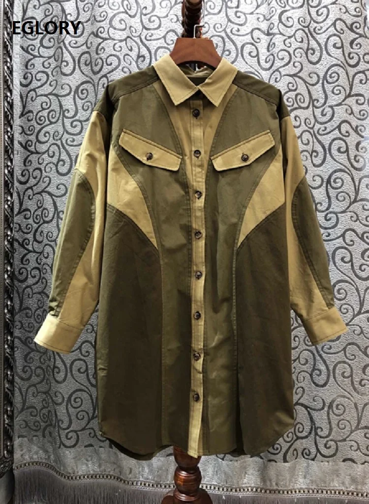 2019 Autumn Fashion Ladies High Quality News Colorblock Loose Large Size Slimming Sweet Long Sleeves Shirt Dress
2019 Autumn Fashion Ladies High Quality News Colorblock Loose Large Size Slimming Sweet Long Sleeves Shirt Dress