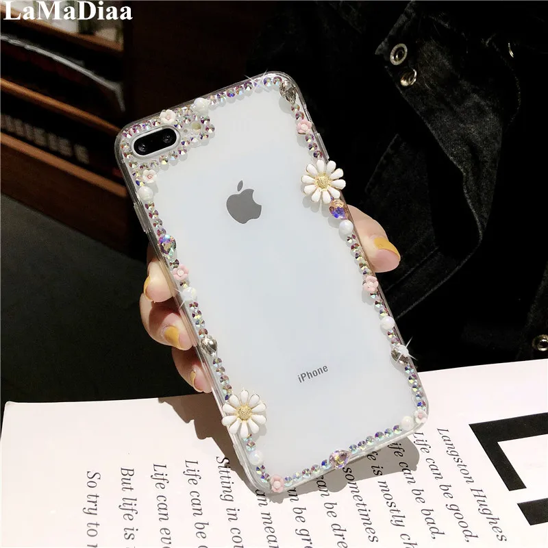 3D Handmade Clear Bling Flower Crystal Rhinestone Diamond Pearl Case Cover For Xiaomi Redmi5 6 4X 4A 5A 6A Note4 5 6 7 Note4X 5A
3D Handmade Clear Bling Flower Crystal Rhinestone Diamond Pearl Case Cover For Xiaomi Redmi5 6 4X 4A 5A 6A Note4 5 6 7 Note4X 5A