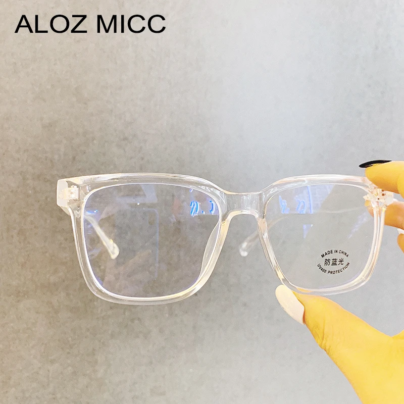 ALOZ MICC Fashion Women Optical Square Glasses Frame Men Eyewear Frame Female Transparent Eyeglasses Clear Lens C27
ALOZ MICC Fashion Women Optical Square Glasses Frame Men Eyewear Frame Female Transparent Eyeglasses Clear Lens C27