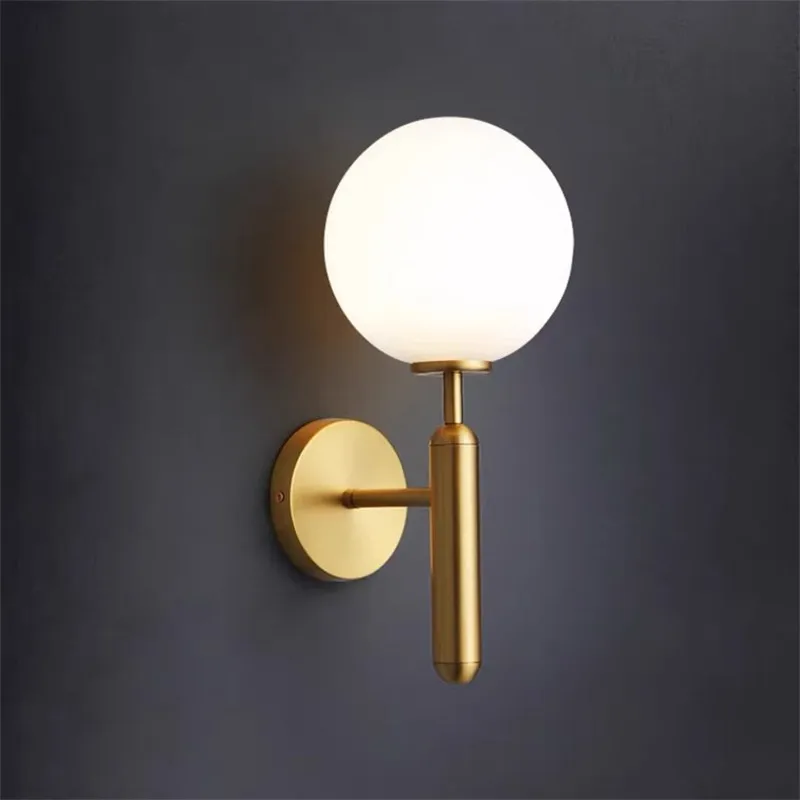 

Nordic Bedroom Bedside Led Wall Lamp Minimalist Living Room Aisle Corridor Staircase Lights Decoration Wall Sconce Lighting