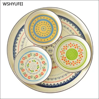 2PCS printed ceramic dishes cutlery decoration tableware set tableware plate party pastry barbecue displayer kitchen supplies
2PCS printed ceramic dishes cutlery decoration tableware set tableware plate party pastry barbecue displayer kitchen supplies