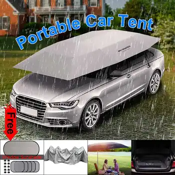 Half Automatic Awning Tent Car Cover Outdoor Waterproof Folded Portable Car Canopy Cover Anti-UV Sun Shelter Car Roof Tent New
Half Automatic Awning Tent Car Cover Outdoor Waterproof Folded Portable Car Canopy Cover Anti-UV Sun Shelter Car Roof Tent New