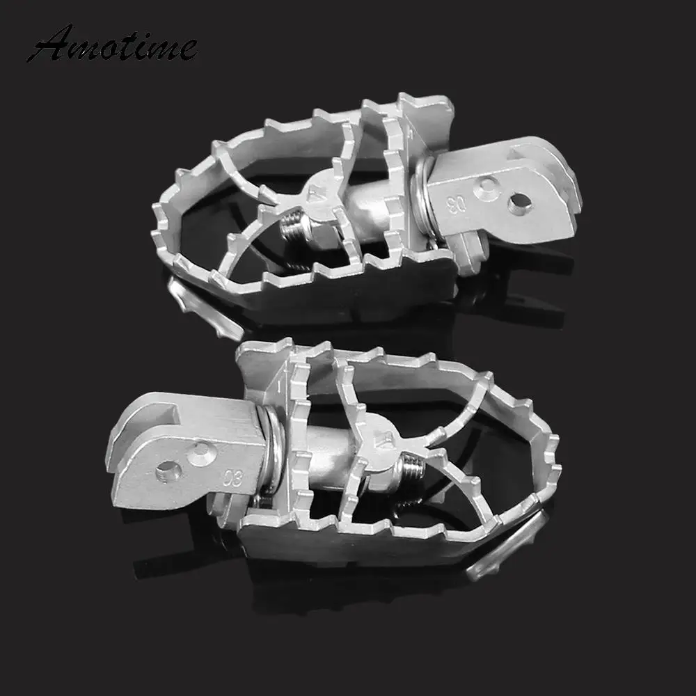 

Motorcycle Pegs Pedal Footpegs Footrest For DUCATI Scrambler 800 400 1100 Multistrada 950 1200 1260 Hypermiotard 821 939 950