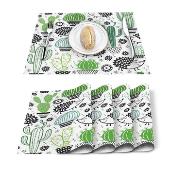 Hedgehog And Cactus Cartoon Placemat Washable Cotton Linen Table Cloth Pad Mat Rectangle Placemats Heat Resistant
Hedgehog And Cactus Cartoon Placemat Washable Cotton Linen Table Cloth Pad Mat Rectangle Placemats Heat Resistant