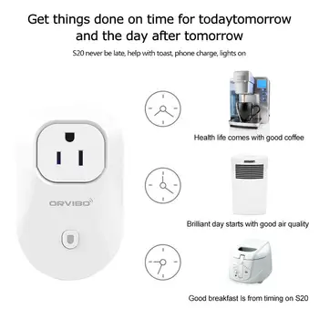 2020 New Smart Socket Plug WiFi Wireless Remote Socket Adapter Power Timer Switch Wireless Socket Power Supply US
2020 New Smart Socket Plug WiFi Wireless Remote Socket Adapter Power Timer Switch Wireless Socket Power Supply US