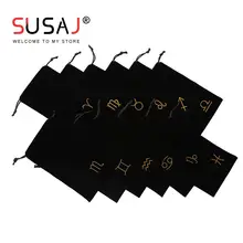 1pc 12 Constellations Velvet Tarot Card Storage Bag Mini Jewelry Dice Bag Drawstring Package Board Game Cards Bag
1pc 12 Constellations Velvet Tarot Card Storage Bag Mini Jewelry Dice Bag Drawstring Package Board Game Cards Bag