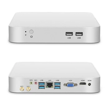 7th Gen Intel Core Mini PC i7-7500U i5-7200U i3-7100U Windows 10 Linux 4K UHD HTPC HDMI VGA 6*USB 300M WiFi Gigabit Ethernet
7th Gen Intel Core Mini PC i7-7500U i5-7200U i3-7100U Windows 10 Linux 4K UHD HTPC HDMI VGA 6*USB 300M WiFi Gigabit Ethernet