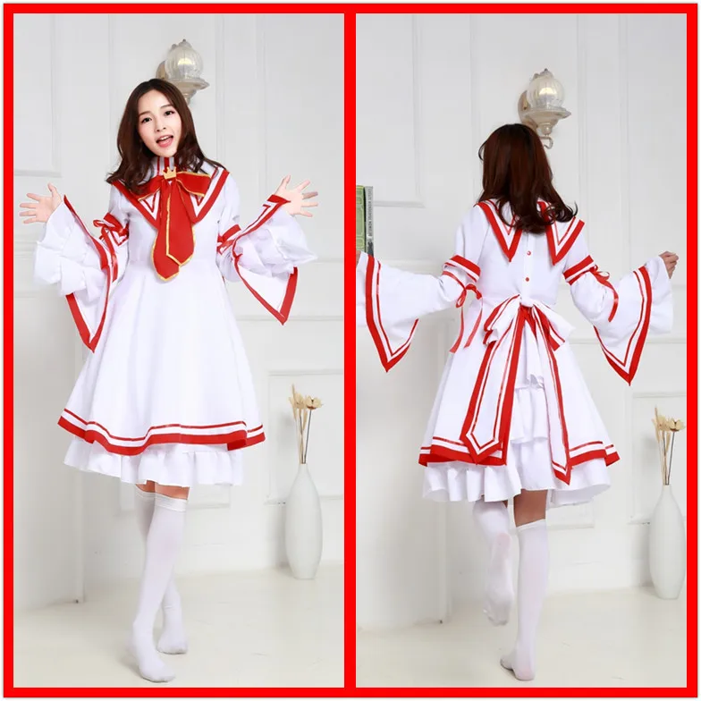 COS Anime Rewrite Kobe Birds Thousand-li zhu yin China-Zimbabwe Shizuru This Flower Lucia Character Cosplay Clothes
COS Anime Rewrite Kobe Birds Thousand-li zhu yin China-Zimbabwe Shizuru This Flower Lucia Character Cosplay Clothes