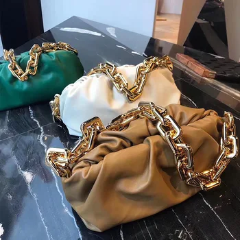 Fashion Women Handbag Thick Chain Crossbody Bag Fold Cowhide Clip Bag Shoulder Bag Luxury Handbags Women Bags Designer Chanel
Fashion Women Handbag Thick Chain Crossbody Bag Fold Cowhide Clip Bag Shoulder Bag Luxury Handbags Women Bags Designer Chanel