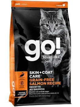GO! NATURAL HOLISTIC GO! NATURAL HOLISTIC SKIN & COAT bezzernovoy for cats and kittens with salmon
GO! NATURAL HOLISTIC GO! NATURAL HOLISTIC SKIN & COAT bezzernovoy for cats and kittens with salmon