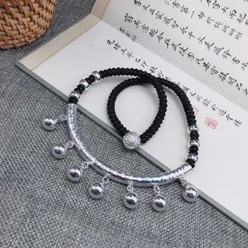 Exaggerated national style DIY lady rope chain fashion Mosaic bell pendant accessories personality ethnic wind S925 necklace
Exaggerated national style DIY lady rope chain fashion Mosaic bell pendant accessories personality ethnic wind S925 necklace