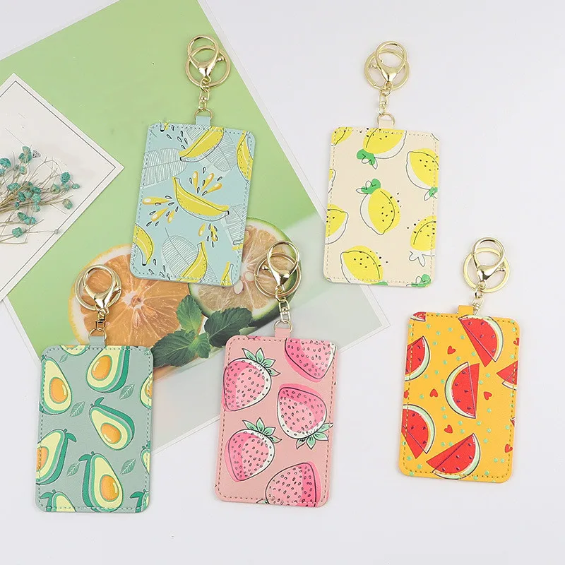 1 Pc Cute Fruit Card Holder with Keyring Chain Creative Card Bags Credit Card Holder Cute Student ID Bus Card Holder
1 Pc Cute Fruit Card Holder with Keyring Chain Creative Card Bags Credit Card Holder Cute Student ID Bus Card Holder