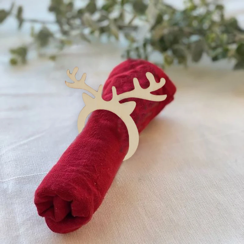 10pcs Christmas Napkin Ring Wooden Reindeer Holders Xmas Table Decoration Home Christmas Ornaments New Year Navidad Decor Noel
10pcs Christmas Napkin Ring Wooden Reindeer Holders Xmas Table Decoration Home Christmas Ornaments New Year Navidad Decor Noel