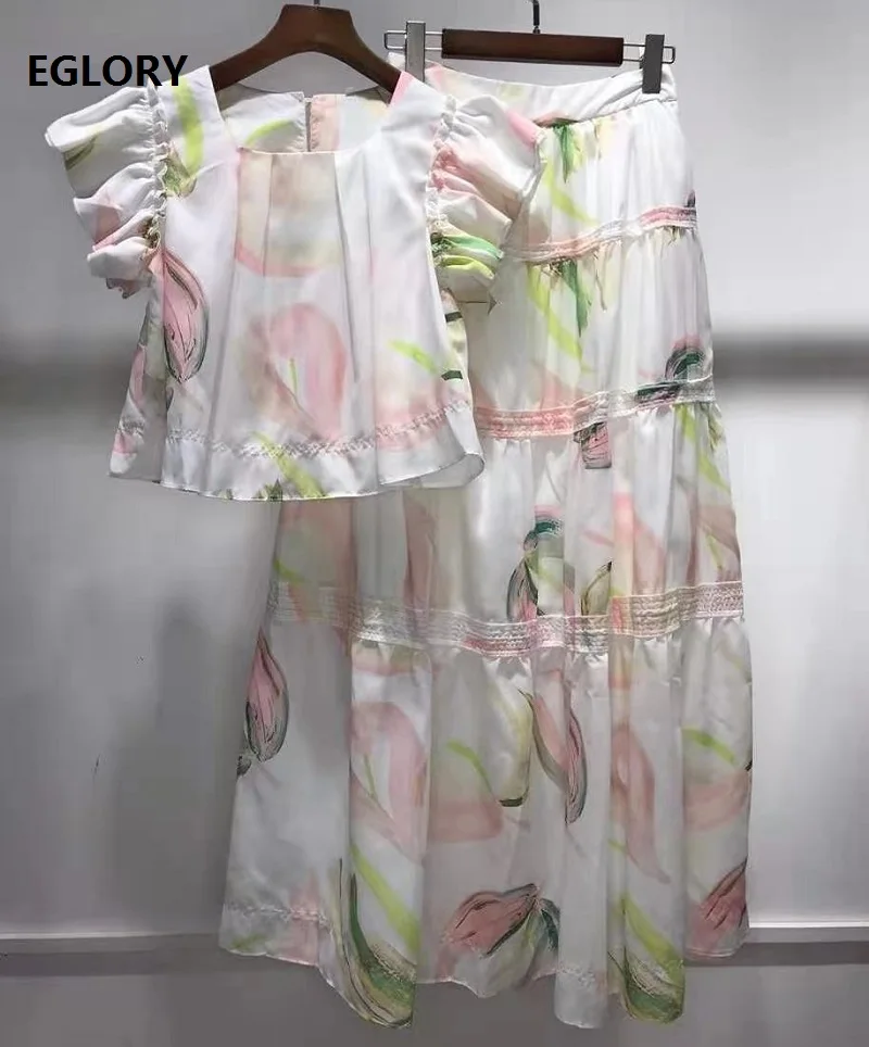 Crop Tops Sets 2021 Spring Summer Skirt Suit Women Sweet Floral Print Crop Tops +High Waist Long Maxi Skirt Set Casual 2 pc Set
Crop Tops Sets 2021 Spring Summer Skirt Suit Women Sweet Floral Print Crop Tops +High Waist Long Maxi Skirt Set Casual 2 pc Set