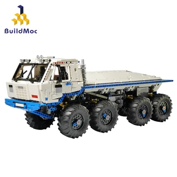BulidMOC Tatra T813 8x8 PROFA Engineering Car Tractor Toy Dump Truck Model Classic Toy Car Children Toys Engineering Vehicle
BulidMOC Tatra T813 8x8 PROFA Engineering Car Tractor Toy Dump Truck Model Classic Toy Car Children Toys Engineering Vehicle
