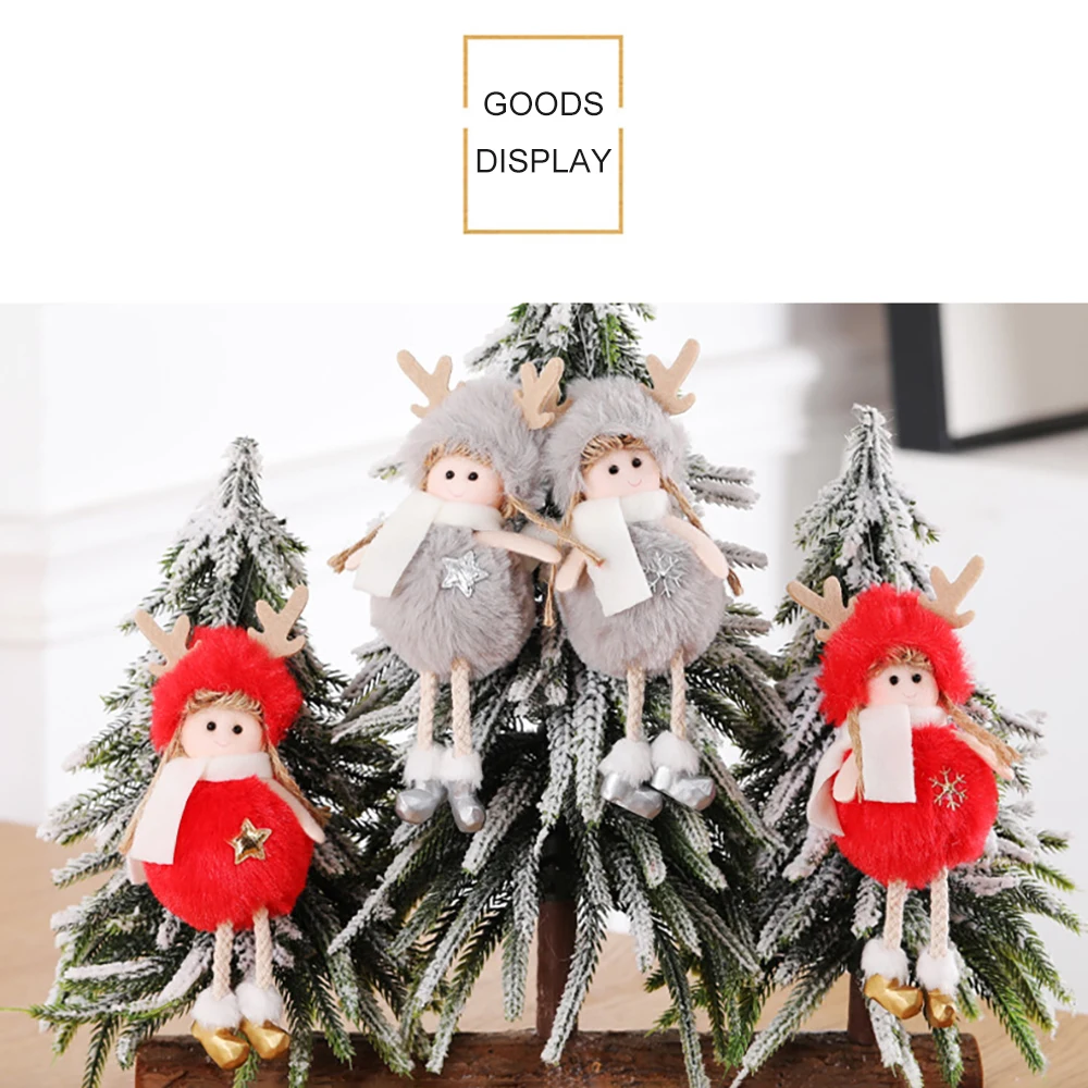 2020 new year gift cute christmas angel doll xmas tree ornamen