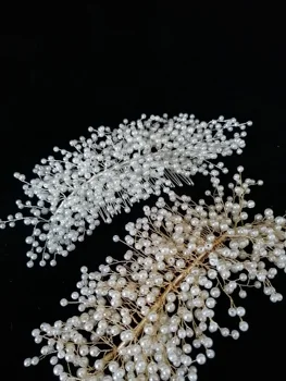 Superior Bride headbands Hairwear combs Headdress Barrettes Wedding Jewelry Accessories,Silver Korean Pearl Handicraft Tiaras
Superior Bride headbands Hairwear combs Headdress Barrettes Wedding Jewelry Accessories,Silver Korean Pearl Handicraft Tiaras