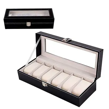 Delicate 6-grid Watch Box Pu Leather Watch Storage Box Gift Box Watch Packing Box Delicate Box For Watch
Delicate 6-grid Watch Box Pu Leather Watch Storage Box Gift Box Watch Packing Box Delicate Box For Watch