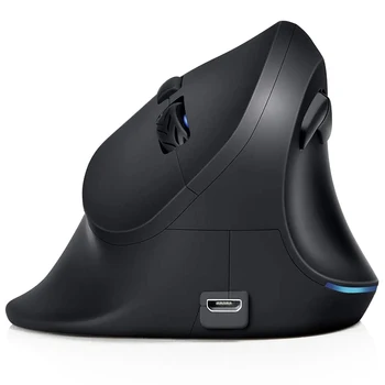 Vertical Wireless Mouse,Rechargeable 2.4G Optical Silent Ergonomic Mouse,Adjustable DPI 800/1200/1600,Large Hand Mouse
Vertical Wireless Mouse,Rechargeable 2.4G Optical Silent Ergonomic Mouse,Adjustable DPI 800/1200/1600,Large Hand Mouse