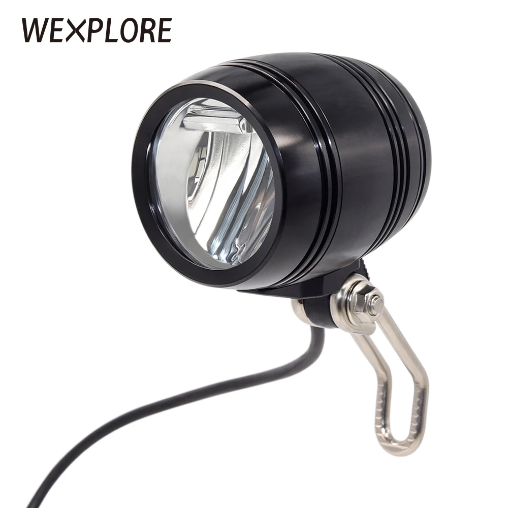 WEXPLORE Ebike Headlight Built-in Speaker Input 24V 36V 48V 100Lux LED Light E Bike Lamp Electric Bicycle Scooter Parts
WEXPLORE Ebike Headlight Built-in Speaker Input 24V 36V 48V 100Lux LED Light E Bike Lamp Electric Bicycle Scooter Parts