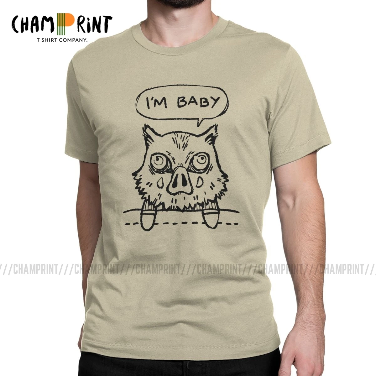 I'm Baby Inosuke Men's T Shirts Demon Slayer Anime Demon Blade Funny Tees Short Sleeve T-Shirts Pure Cotton 5XL Clothing
I'm Baby Inosuke Men's T Shirts Demon Slayer Anime Demon Blade Funny Tees Short Sleeve T-Shirts Pure Cotton 5XL Clothing