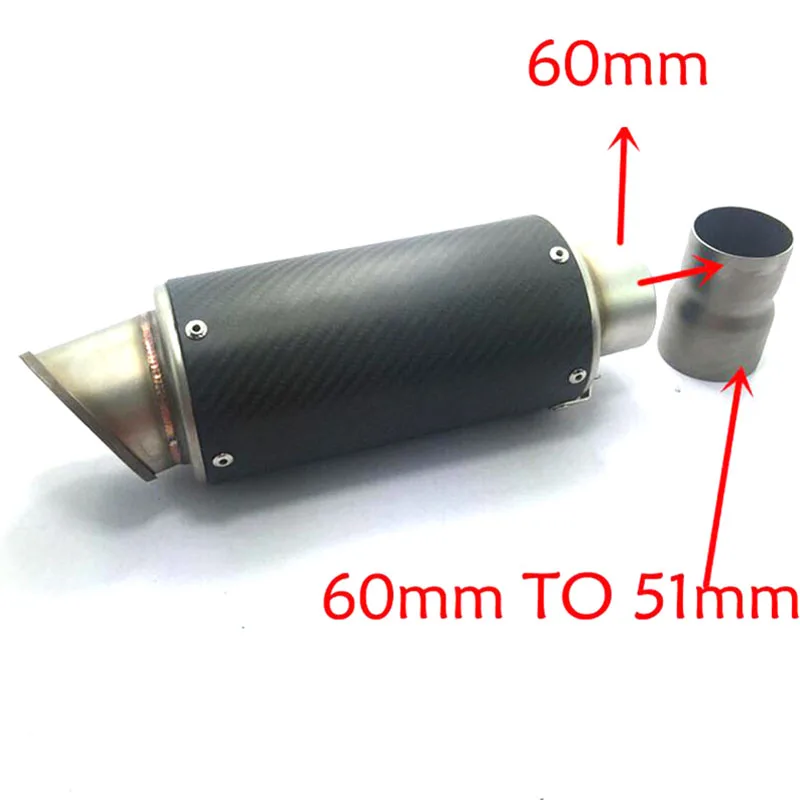 60mm Change to 51mm Motocross Motorcycle Exhaust Adapter Exhaust Pipe Yoshimura Muffler Adapter TMAX CB400 CB600 Z800
60mm Change to 51mm Motocross Motorcycle Exhaust Adapter Exhaust Pipe Yoshimura Muffler Adapter TMAX CB400 CB600 Z800