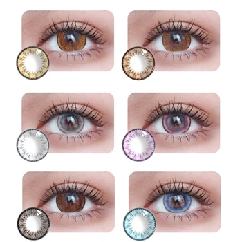 Beautiful Pupil Color Contact Lens Monthly Female Path 14.0-5mm Cute Multicolor Party Cartoon Girl Decoration Student Cosplay
Beautiful Pupil Color Contact Lens Monthly Female Path 14.0-5mm Cute Multicolor Party Cartoon Girl Decoration Student Cosplay