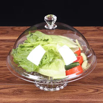 Food Grade PC Transparent Acrylic Round Food Fresh-keeping Cover Unbreakable Cake Meal Bread Snack Fruit Dessert Dust Lids LA657
Food Grade PC Transparent Acrylic Round Food Fresh-keeping Cover Unbreakable Cake Meal Bread Snack Fruit Dessert Dust Lids LA657