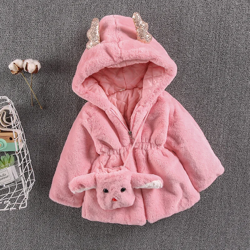 Fashion Winter Warm Fur Coats For Girls Long Sleeve Hooded Thick Girls Jacket For Christmas Party Kids Fur Outwear Clothing
Fashion Winter Warm Fur Coats For Girls Long Sleeve Hooded Thick Girls Jacket For Christmas Party Kids Fur Outwear Clothing