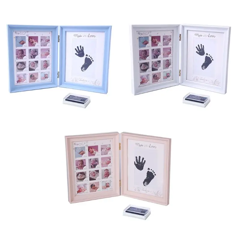 Newborn Baby Hand and Foot Ink Pad Print Hundred Days Infants Full Moon Age Growth Commemorative Photo Frame Set
Newborn Baby Hand and Foot Ink Pad Print Hundred Days Infants Full Moon Age Growth Commemorative Photo Frame Set