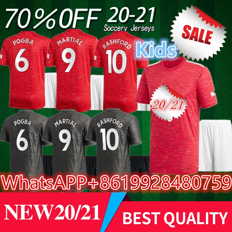 2020 2021 Manchester United Kids Home Soccer Jersey POGBA MARTIAL RASHFORD GREENWOOD FERNANDES Baby 20/21 Child Away Shirt
2020 2021 Manchester United Kids Home Soccer Jersey POGBA MARTIAL RASHFORD GREENWOOD FERNANDES Baby 20/21 Child Away Shirt