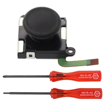 Left and Right 3D Analog Joystick Rocker Thumb Rod Stick with Screwdriver for Nintendo Switch Joy-con Controller
Left and Right 3D Analog Joystick Rocker Thumb Rod Stick with Screwdriver for Nintendo Switch Joy-con Controller