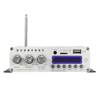 Mini Bluetooth home multi-function card power amplifier TF card / U disk 12V small power amplifier with single loop
Mini Bluetooth home multi-function card power amplifier TF card / U disk 12V small power amplifier with single loop