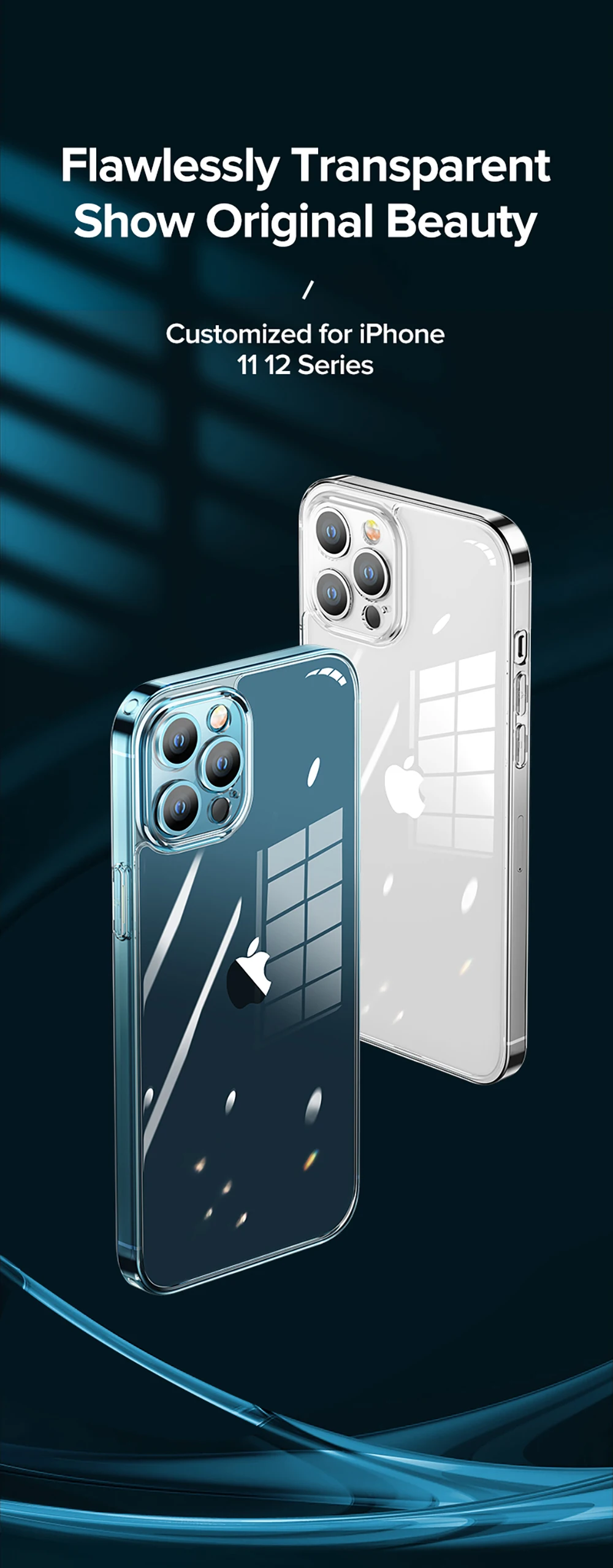 luxury Clear Case For iPhone 12 11 Pro Max Hard PC+TPU Anti Yellow Full Lens Protective Transparent Cover For iPhone 11 12Mini luxury Clear Case For iPhone 12 11 Pro Max Hard PC+TPU Anti Yellow Full Lens Protective Transparent Cover For iPhone 11 12Mini