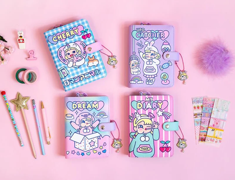 Fast DHL 50PCS* 110 Sheets Kawaii Cartoon A6 Diary Notebook Weekly Travel Note Book Stationary Office School Supplies
Fast DHL 50PCS* 110 Sheets Kawaii Cartoon A6 Diary Notebook Weekly Travel Note Book Stationary Office School Supplies