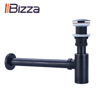IIBizza Basin Bottle Trap Brass Bathroom Sink Siphon Drains with Pop Up Drain Black P-TRAP Pipe Waste
IIBizza Basin Bottle Trap Brass Bathroom Sink Siphon Drains with Pop Up Drain Black P-TRAP Pipe Waste