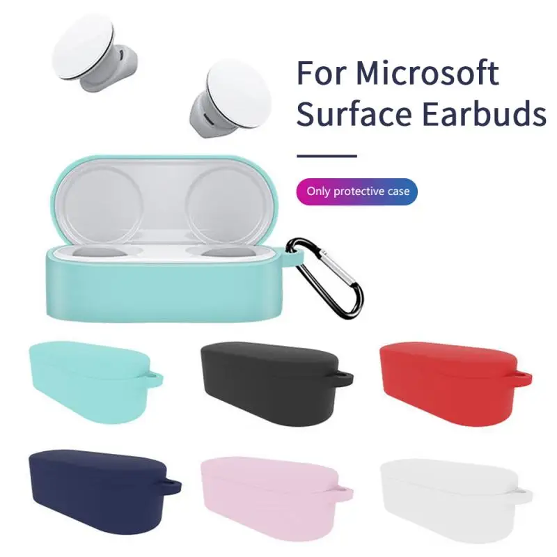 Anti-scratch Anti-lost Protective Cover Silicone Case Protector For Microsoft Surface Earbuds Earphones Headset Charging Box
Anti-scratch Anti-lost Protective Cover Silicone Case Protector For Microsoft Surface Earbuds Earphones Headset Charging Box