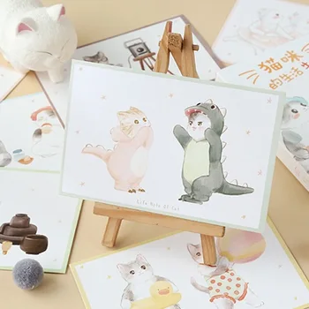 30pcs Cat and Friends Style Card Multi-use As Scrapbooking Party Invitation DIY Decoration Gift Card Message Card Postcard
30pcs Cat and Friends Style Card Multi-use As Scrapbooking Party Invitation DIY Decoration Gift Card Message Card Postcard
