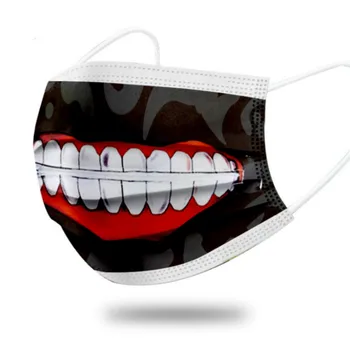 Disposable Face Mask for Adult Printing Pattern 3-layer Melt Blown Non-woven Fabric Breathable Anti-dust Fashion Mask In Stock
Disposable Face Mask for Adult Printing Pattern 3-layer Melt Blown Non-woven Fabric Breathable Anti-dust Fashion Mask In Stock