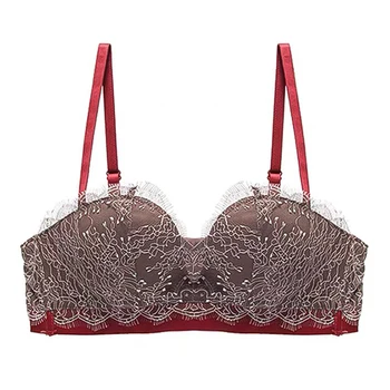 Sexy Lace Bras For Women Small Breast Black Super Push Up Gather Underwear Bra Lingerie Embroidery Ladies Brassiere Sexy BH Top 
Sexy Lace Bras For Women Small Breast Black Super Push Up Gather Underwear Bra Lingerie Embroidery Ladies Brassiere Sexy BH Top